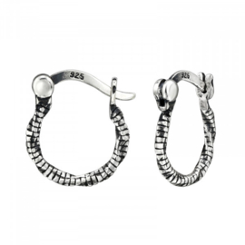 Creolen Sterling zilver 925 Twisted