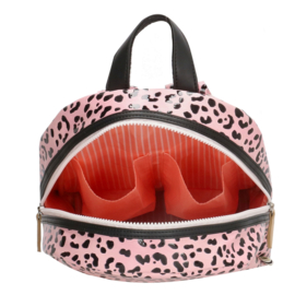 Zebra rugzakje - Spots pink (M)