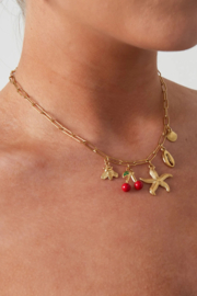 Chirurgisch stalen ketting "Cherry"