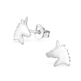 Kinderoorbellen Sterling zilver 925 Unicorn