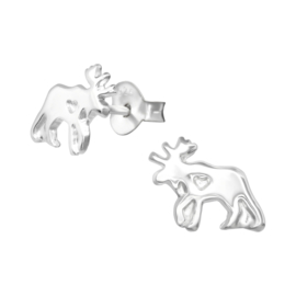 Kinderoorbellen Sterling zilver 925 Eland