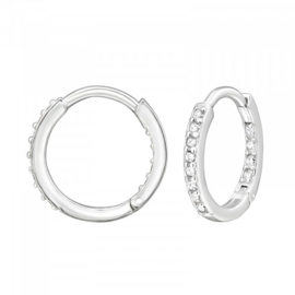 Creolen Sterling zilver 925 met zirkonia