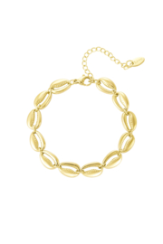 Chirurgisch stalen armband "Schelpen"