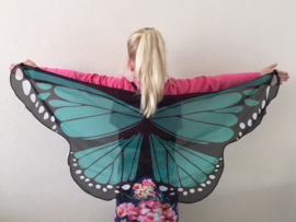Vleugels vlinder groen
