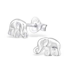 Kinderoorbellen Sterling zilver 925 Olifant