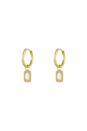Creolen Chirurgisch staal Classy sparkle