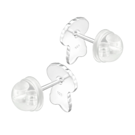 Kinderoorbellen Sterling zilver 925 Hondjes