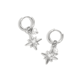 Creolen Chirurgisch staal Stars