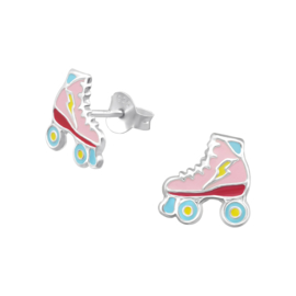 Kinderoorbellen Sterling zilver 925 Rolschaatsen