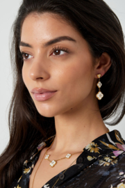 Oorbellen Chirurgisch staal Flower garland