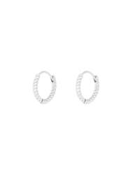 Creolen Chirurgisch staal Timeless twist