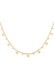 Chirurgisch stalen ketting "Circles"