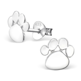 Kinderoorbellen Sterling zilver 925 Pootjes