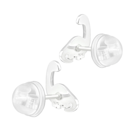 Kinderoorbellen Sterling zilver 925 Dinosaurus