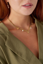Chirurgisch stalen ketting "Butterfly"