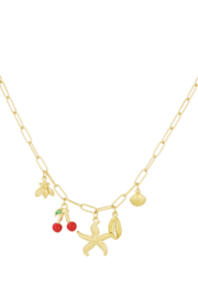 Chirurgisch stalen ketting "Cherry"