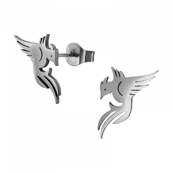 Oorbellen Chirurgisch staal Phoenix