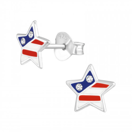 Kinderoorbellen Sterling zilver 925 Ster Amerika