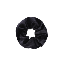 Haarelastiekjes velvet scrunchie zwart