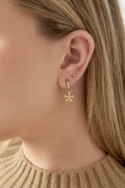 Creolen Chirurgisch staal Daisy