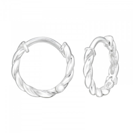 Creolen Sterling zilver 925 Twister
