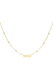 Chirurgisch stalen ketting "XXX Amsterdam"