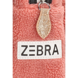Zebra rugzakje - Teddy cat roze (M)