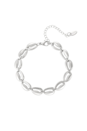 Chirurgisch stalen armband "Schelpen"