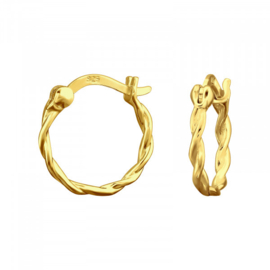Creolen Sterling zilver 925 Twisted