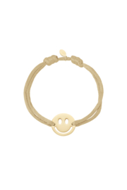 Armband "Smile Beige"