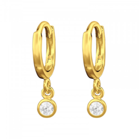 Creolen Sterling zilver 925 met zirkonia