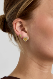 Oorbellen Chirurgisch staal Hearts