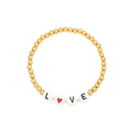 Chirurgisch stalen armband LOVE