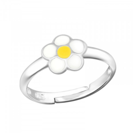 Kinderring sterling zilver 925 Madelief