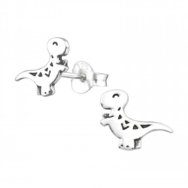 Kinderoorbellen Sterling zilver 925 Dinosaurus