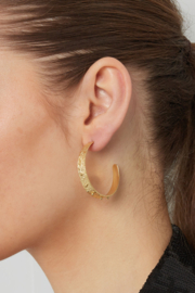 Oorbellen Chirurgisch staal Moon studs