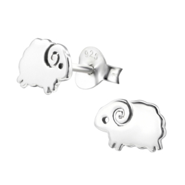 Kinderoorbellen Sterling zilver 925 Schaap