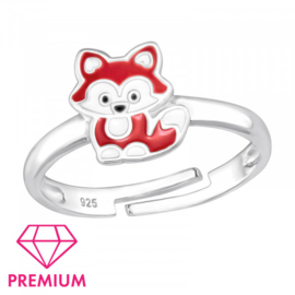 Kinderring sterling zilver 925 Vos