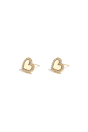 Oorbellen Chirurgisch staal Hearts