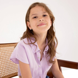 Kinderoorbellen Sterling zilver 925 met schroefsluiting Ballerina "In Season Jewelry"
