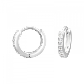 Creolen Sterling zilver 925 met zirkonia