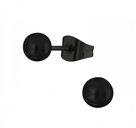 Oorbellen Chirurgisch staal Bal 4mm