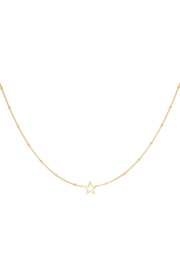 Chirurgisch stalen ketting "Star"