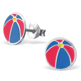 Kinderoorbellen Sterling zilver 925 Strandbal