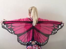 Vleugels vlinder fuchsia