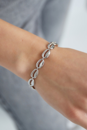 Chirurgisch stalen armband "Schelpen"