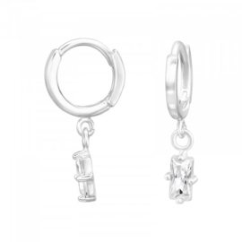 Creolen Sterling zilver 925 Cubic zirkonia
