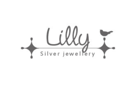 Kinderoorbellen Sterling zilver 925 Klaver roze "Lilly"