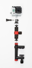 Action Clamp & Locking Arm (Black/Red)