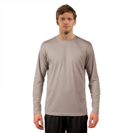 Vapor Lange Mouw Solar Shirt Athletic Grijs